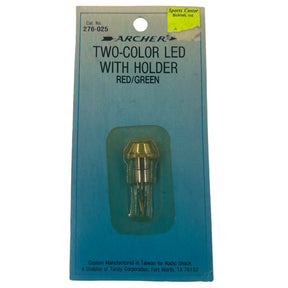 Archer Two- Color LED with Holder Red/Green 276-025 TekShack