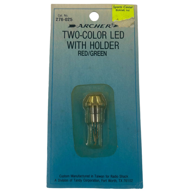 Archer Two- Color LED with Holder Red/Green 276-025 TekShack