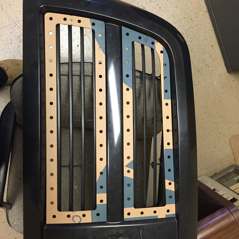 2010-2013 Ram FFS Grille Inserts 4G 4th Gen