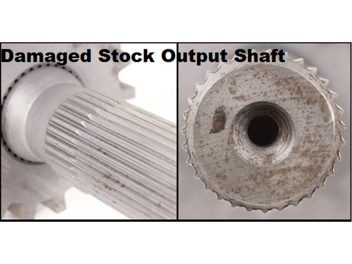 E4OD / 4R100 300M Advanced Alloy Billet Output Shaft - 1994-2003 Powerstroke Other