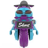 12V Electric Kids Ride-On Dirt Bike with Training Wheels in Mixed Colors