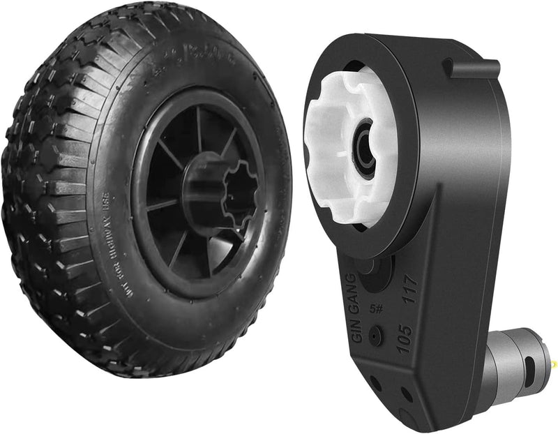 12V Ride-On Toy for Kids with 550 Motor, Gearbox, and 40000 RPM Power Boost