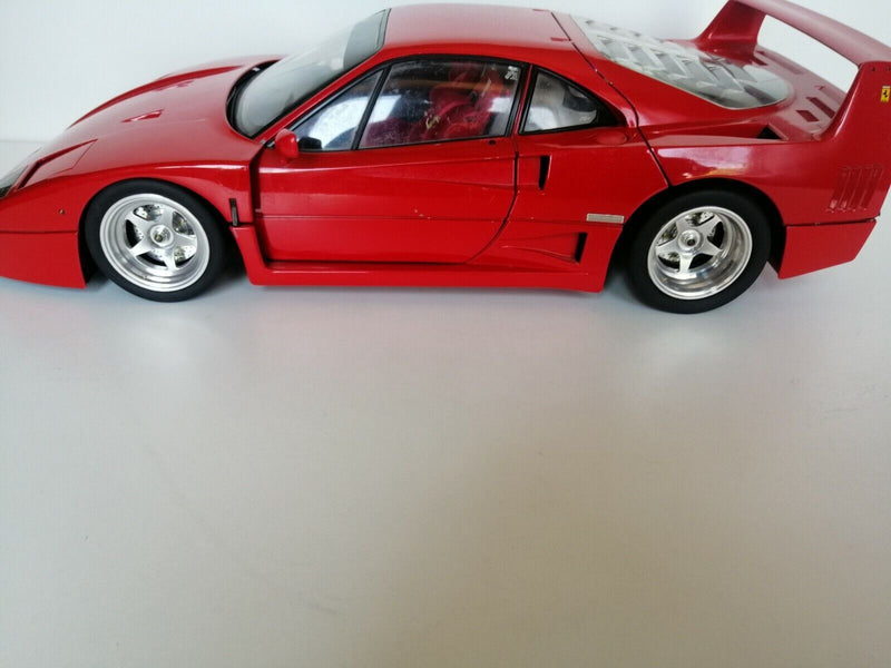 Upgrade Your Ferrari F40 LM with High-Performance Rubber Slick Tires - 1/8 Scale