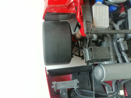 Upgrade Your Ferrari F40 LM with High-Performance Rubber Slick Tires - 1/8 Scale