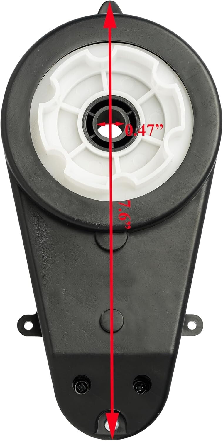 12V 550 Gearbox Set of 2 for High-Speed Kids Electric Vehicles Upgrade