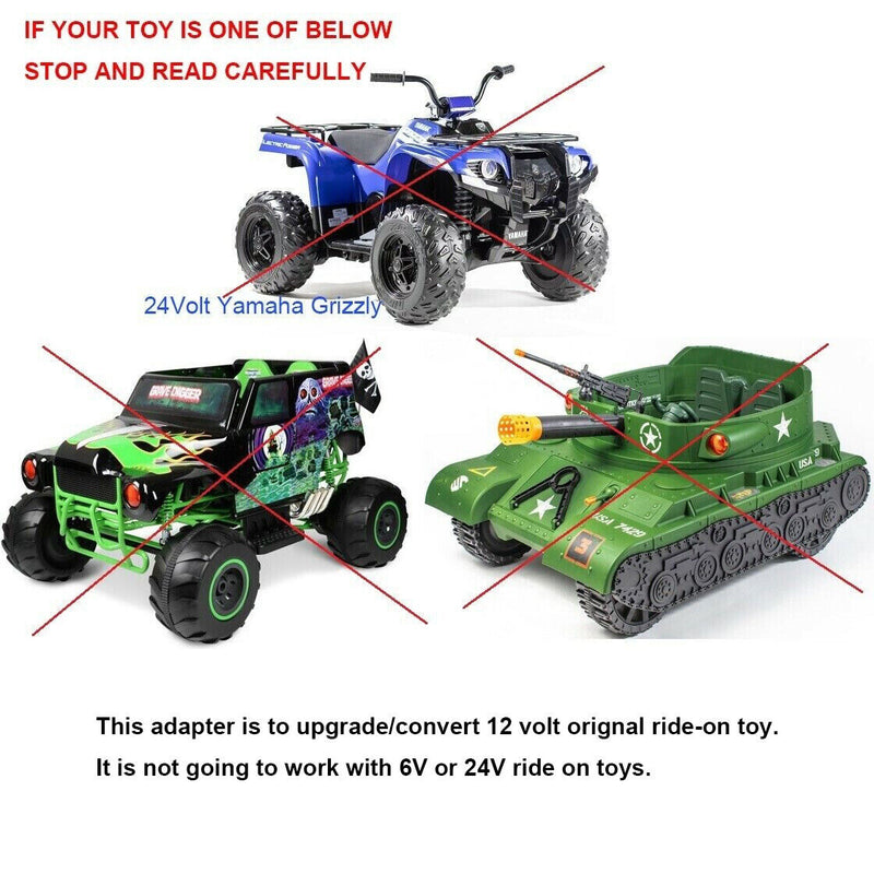 Upgrade Your Ride: 12V Yamaha Raptor to 18V/20V Tool Battery Conversion Kit