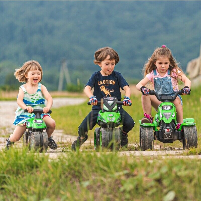 Upgrade Your Ride: FALK Rider Racing Green Wide Wheels - Now Available!