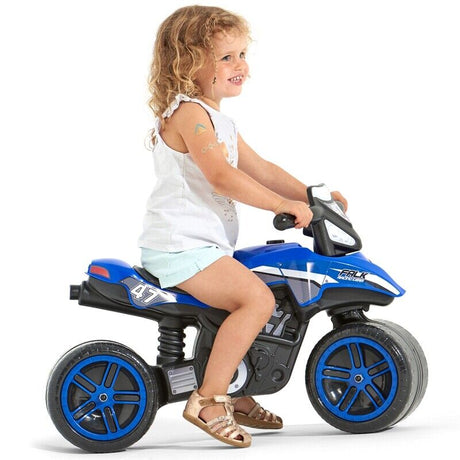 Upgrade Your Ride with FALK Rider Racing Blue Wide Wheels - Now Available!
