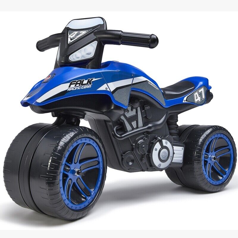 Upgrade Your Ride with FALK Rider Racing Blue Wide Wheels - Now Available!