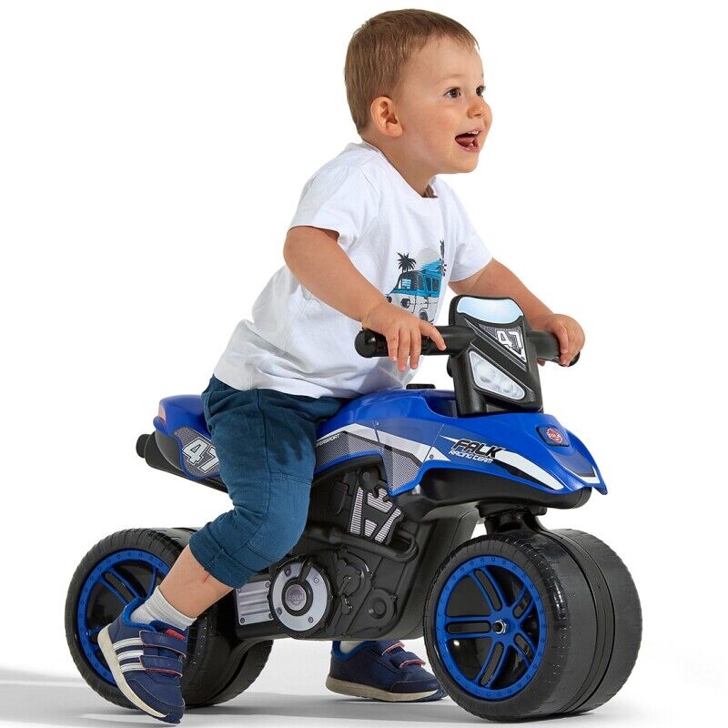 Upgrade Your Ride with FALK Rider Racing Blue Wide Wheels - Now Available!