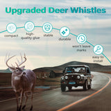 Upgraded Deer Whistle Car Horn for Vehicle Safety and Wildlife Protection