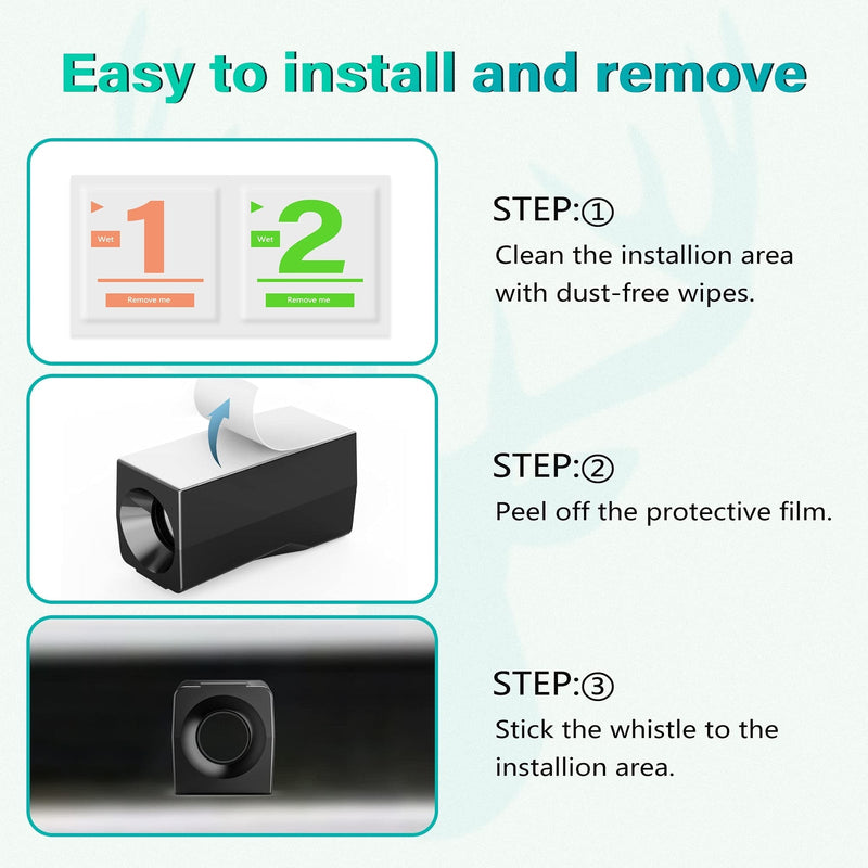 Upgraded Deer Whistle Car Horn for Vehicle Safety and Wildlife Protection