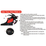 2024 Kids 12V Electric Ride-On Dirt Bike with Training Wheels for Children