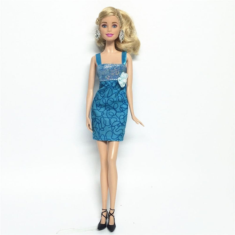 Handmade Casual and Elegant Dress Set for 11" Bobbi Doll – 3 or 5 Pieces