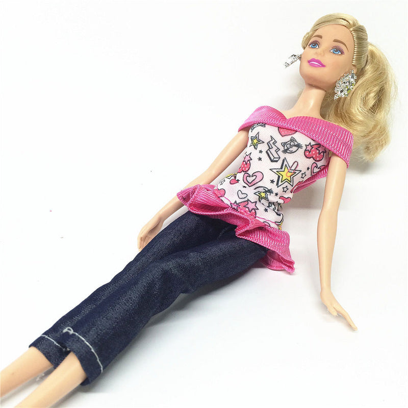 Handmade Casual and Elegant Dress Set for 11" Bobbi Doll – 3 or 5 Pieces