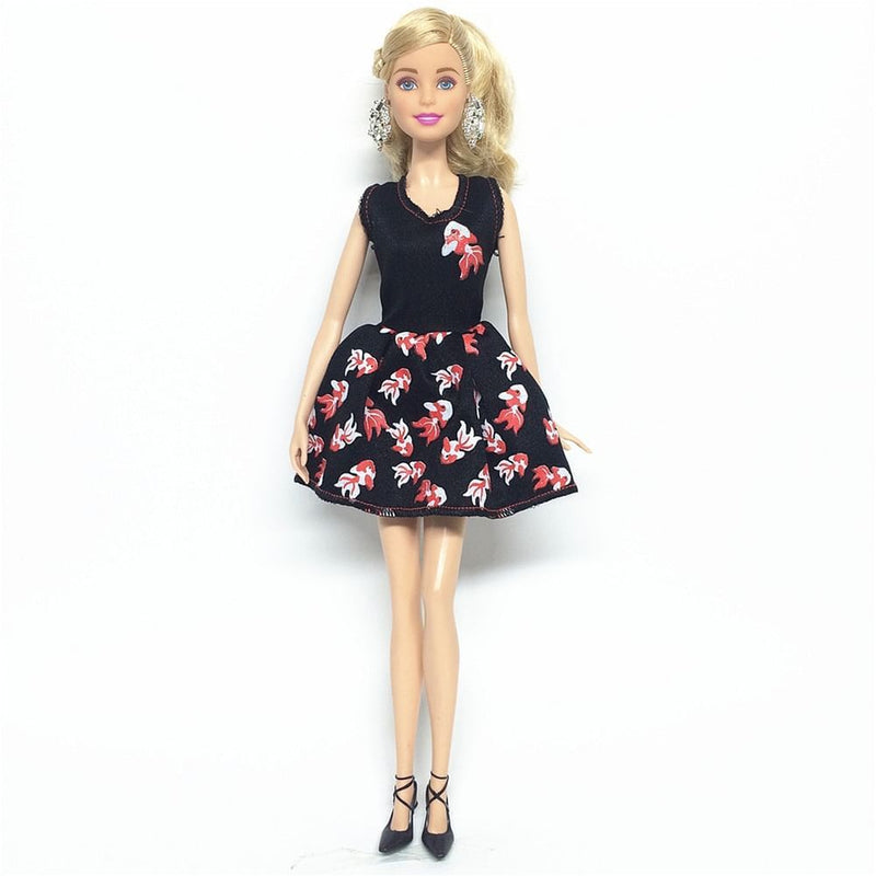 Handmade Casual and Elegant Dress Set for 11" Bobbi Doll – 3 or 5 Pieces