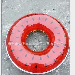 Giant Inflatable Watermelon Pool Float Raft for Kids Swimming and Play