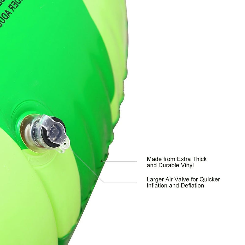 Giant Inflatable Watermelon Pool Float Raft for Kids Swimming and Play