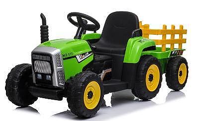 12V Kids Electric Ride-On Tractor Battery Powered 35W Rose