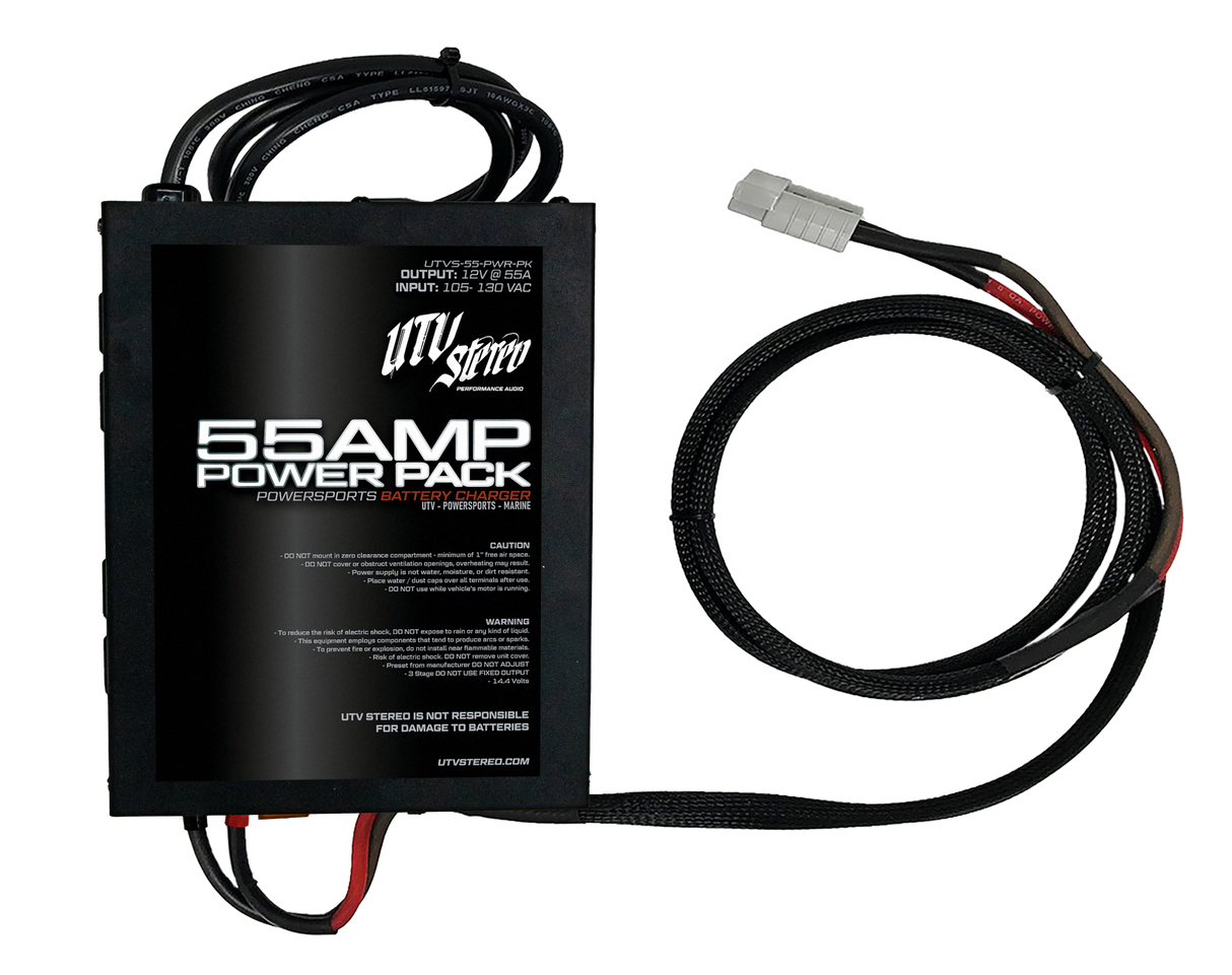 55A Power Pack System | UTVS-55-PWR-PK UTV Stereo