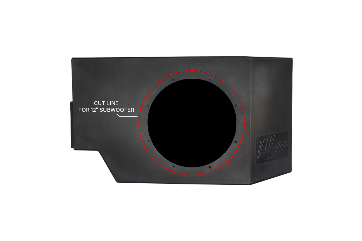 Can-Am® Defender HD10 1200W Single Side 10" Subwoofer Kit  | UTVS-DEF-SUB-1200 UTV Stereo