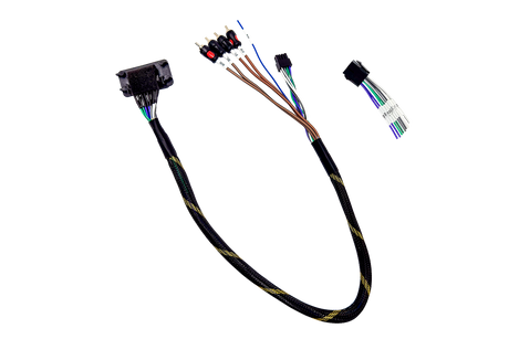 '20-'26 RZR® Pro Series Ride Command Front & Rear RCA Output + Speaker Wire & Remote | UTVS-PRO-RC-RCA-OUT UTV Stereo