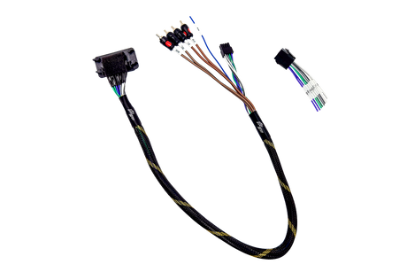 '20-'26 RZR® Pro Series Ride Command Front & Rear RCA Output + Speaker Wire & Remote | UTVS-PRO-RC-RCA-OUT UTV Stereo