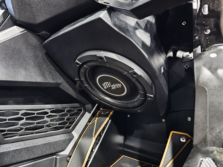 '20-'24 RZR® Pro Series 10" Vented Dash Subwoofer Enclosure | UTVS-PRO-VENC-DASH-10 UTV Stereo