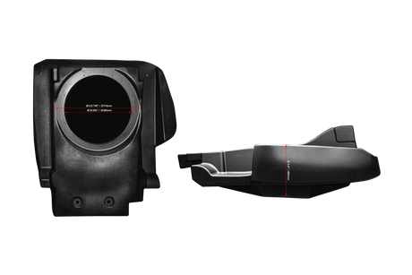 Can-Am® Maverick R 10" Front Driver Subwoofer Enclosure (2-SEAT MODELS) – Unloaded | UTVS-R-ENC-DRIVER-2 UTV Stereo