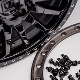 V06 Satin Black UTV Beadlock