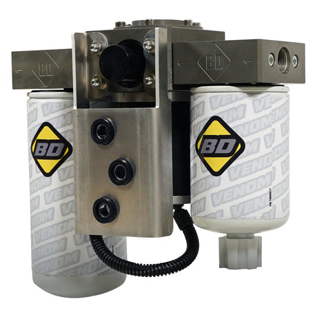 VENOM DURAMAX FUEL LIFT PUMP c/w FILTER & SEPARATOR CHEVY 6.6L DURAMAX 2011-2016
