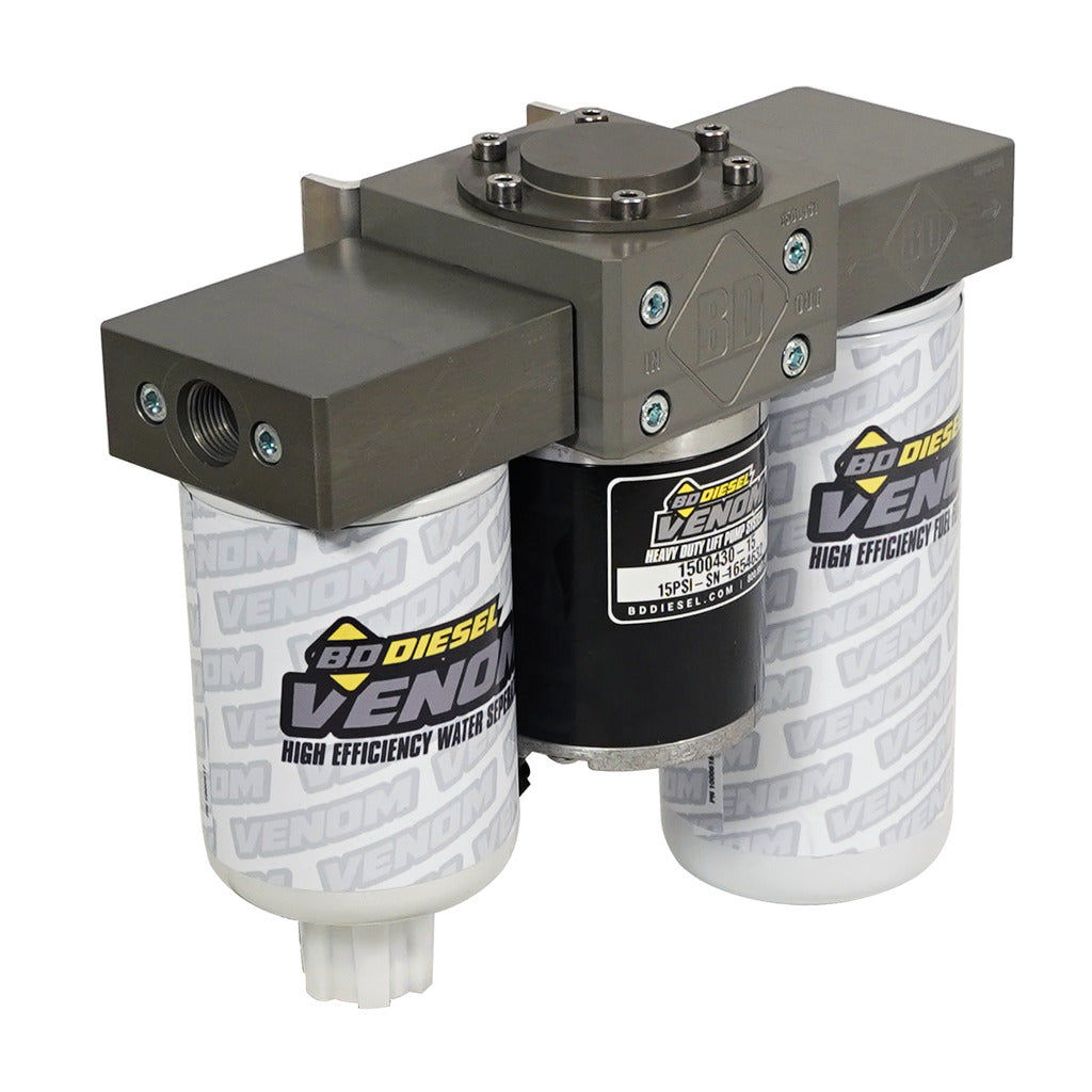 VENOM FUEL LIFT PUMP C/W FILTER & SEPARATOR DODGE 5.9L/6.7L CUMMINS 2005-2012