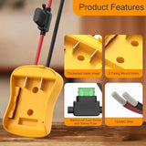 20V Versatile Battery Adapter Converter Essential for DIY Power Wheel Upgrades