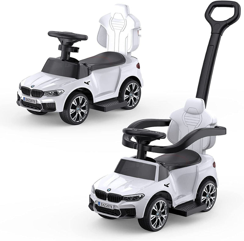 Versatile 4-in-1 Push Cars for Toddlers with LED Lights and Music