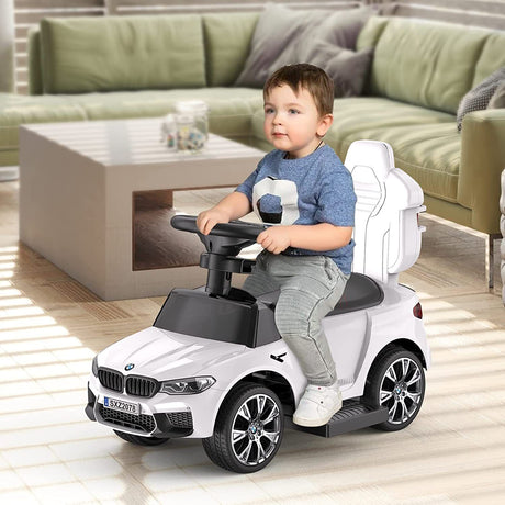 Versatile 4-in-1 Push Cars for Toddlers with LED Lights and Music