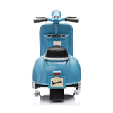 Electric 12V Kids Ride-On Scooter with LED Lights, MP3, USB, and Bluetooth Connectivity