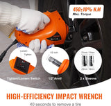 Electric Hydraulic Car Jack 5 Ton 11023 LBS with Electric Impact Lift