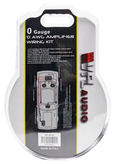 VFL 0 Gauge Complete OFC (Oxygen Free Copper) Amplifier Wiring Kit - High Power Car Audio Amp Install Kit with Power, Ground & RCA Cables