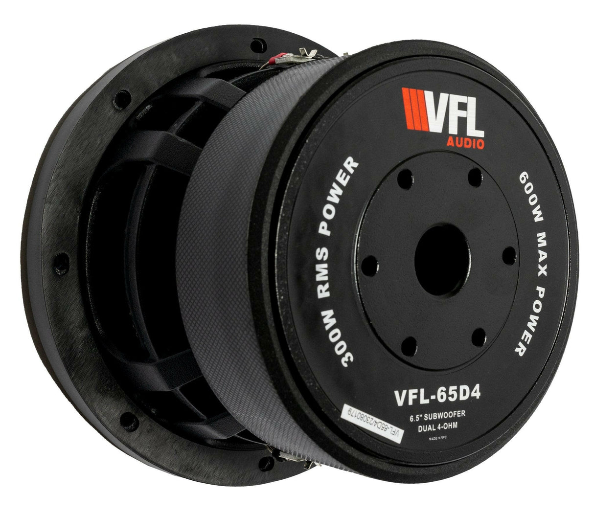 VFL 6.5″ Car Subwoofer | 300 Watts RMS | Dual Voice Coil 4 Ohm