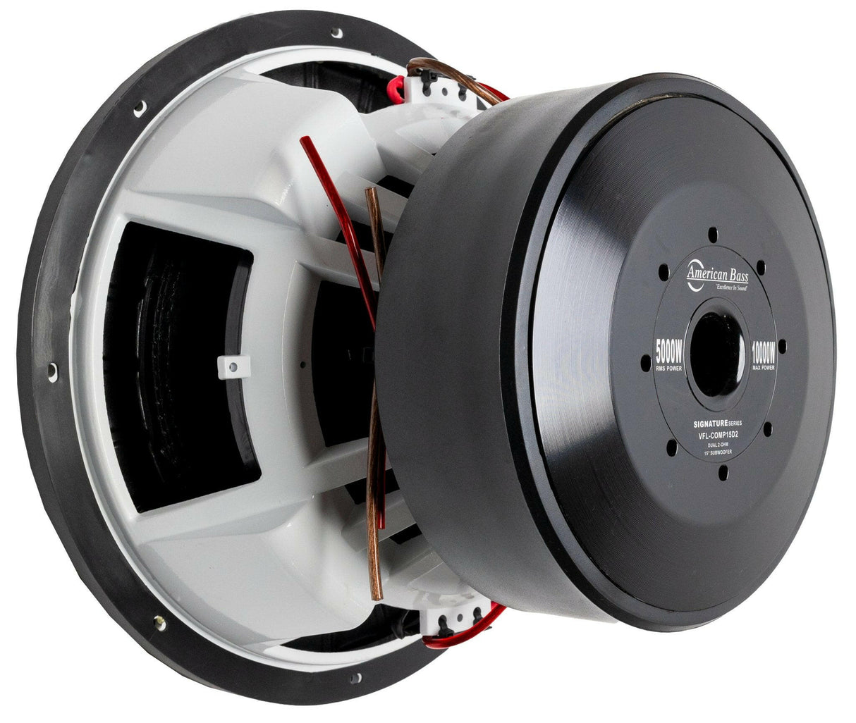 VFL Comp Signature 15″ Car Subwoofer | 5000 Watts RMS | Dual Voice Coil 1 Ohm or 2 Ohm