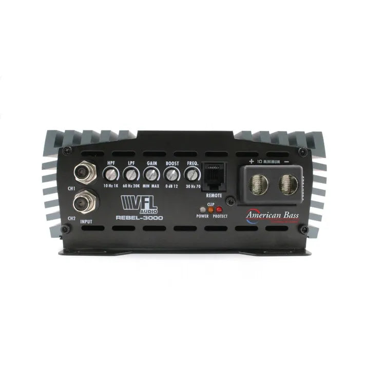 American Bass VFL REBEL 3000.1 3000W RMS Monoblock Amplifier