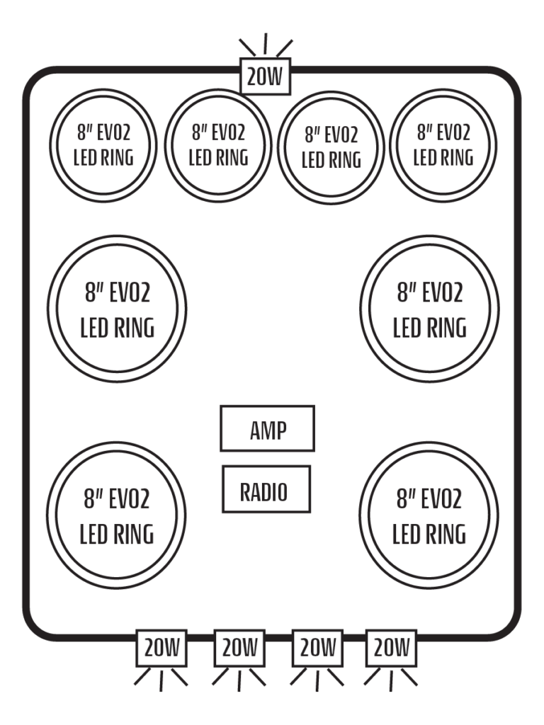 2014+ Yamaha Viking Stereo Tops (2-Door)