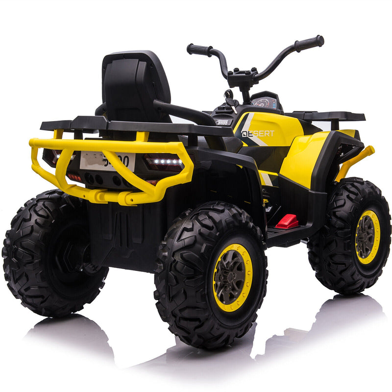 VILOBOS 12V Battery-Powered ATV Ride-On Toy with Music and Lights for Kids