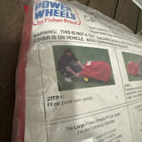 Vintage 1999 Small Red Ride-On Car with Power Wheels Cover