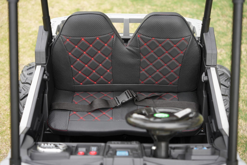 Kids 2-Seat Ride-On UTV with Remote Control, LED Lights, and AUX Input