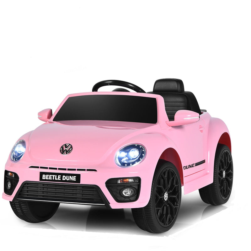 Volkswagen Beetle Electric Ride-On Car for Toddlers with Remote Control