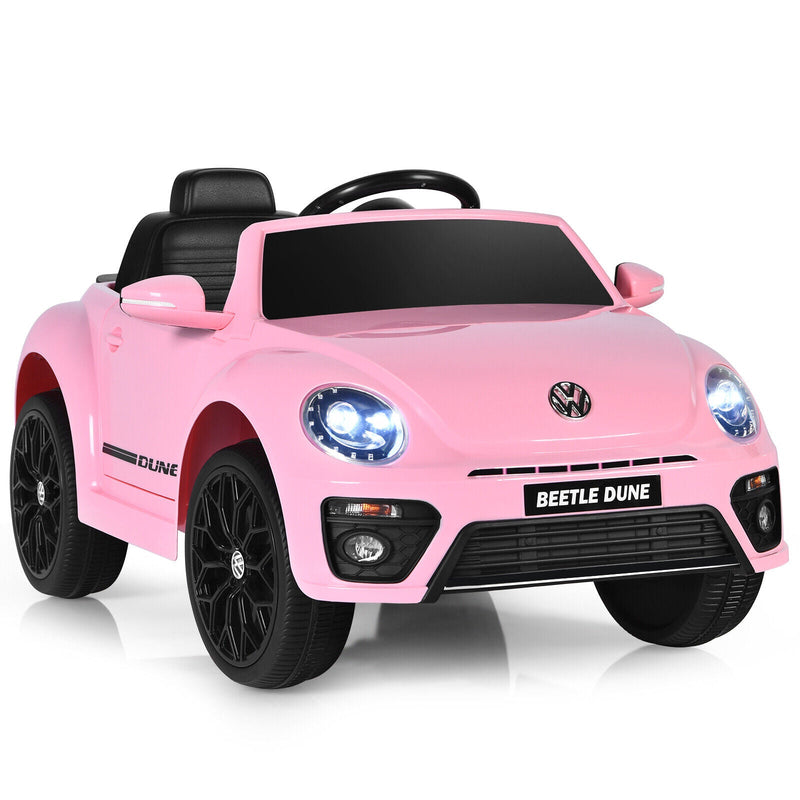Volkswagen Beetle Electric Ride-On Car for Toddlers with Remote Control