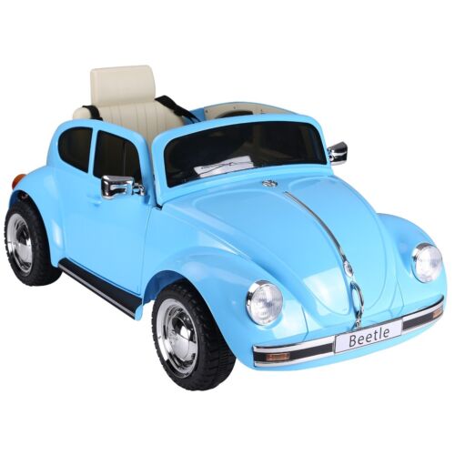 Volkswagen Beetle Kids Ride On Car with Extra Wide Tires - Perfect for Outdoor Play!