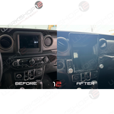 Jeep Wrangler 2018-2021 Workshop 12 Tesla-Style Screen Workshop 12