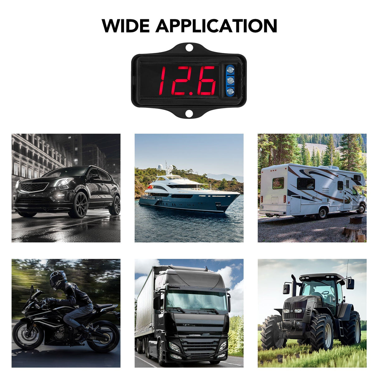 Taramps VTR 1000 Automotive Digital Voltmeter Taramps US